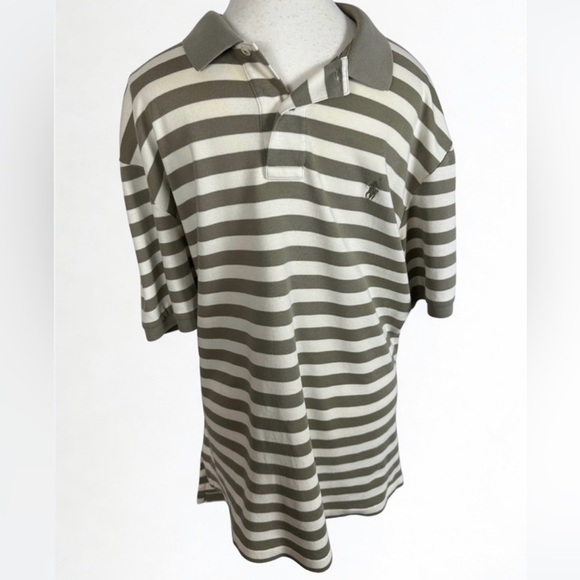 Polo Ralph Lauren Other - Men’s Polo by Ralph Lauren Striped Shirt - Gray and Cream